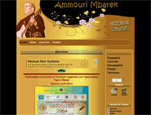 Tablet Screenshot of ammouri-mbarek.com